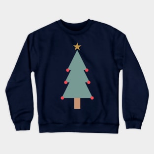 Decorated Christmas Tree (Arctic) Crewneck Sweatshirt